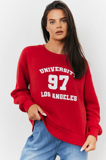 97 Printed Varsity Sweatshirt